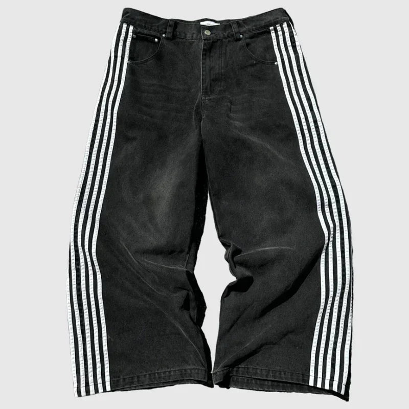 Baggy Jeans Striped