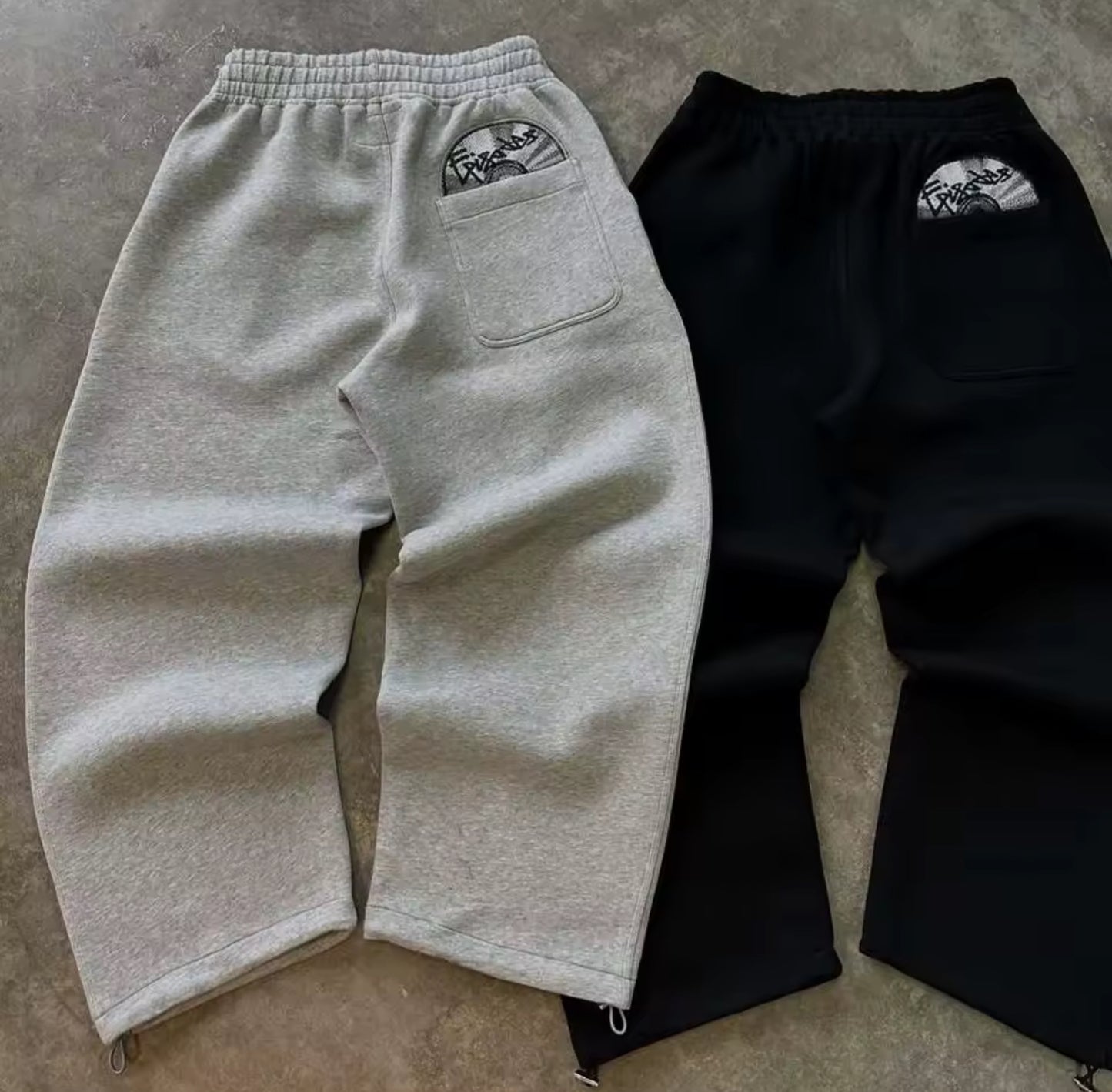 Tracksuit set „CD” Black/Grey
