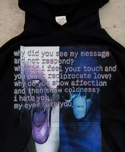 Hoodie „soaked”