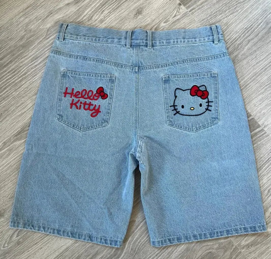 Shorts jeans Hello Kitty