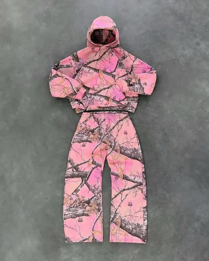 Tracksuit hoodie/Pants set „Three”