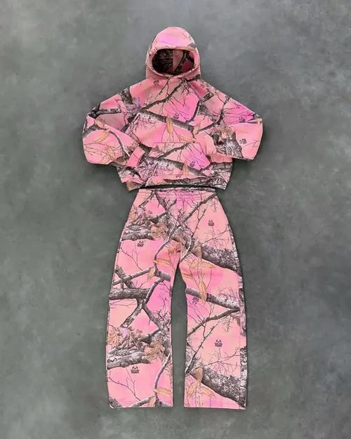 Tracksuit hoodie/Pants set „Three”